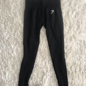 Gymshark Vital Seamless Black Leggings XS